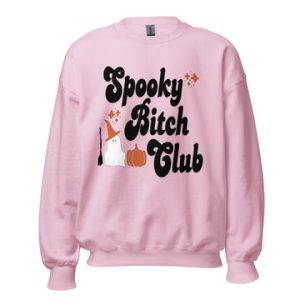 Anti Social Club Pink Sweatshirt